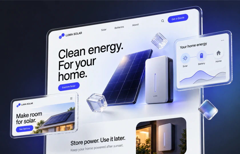 Web Design & Development illustration